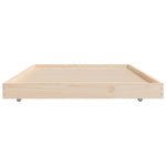 Sengeramme Uten Madrass 90X190 Cm Heltre Furu