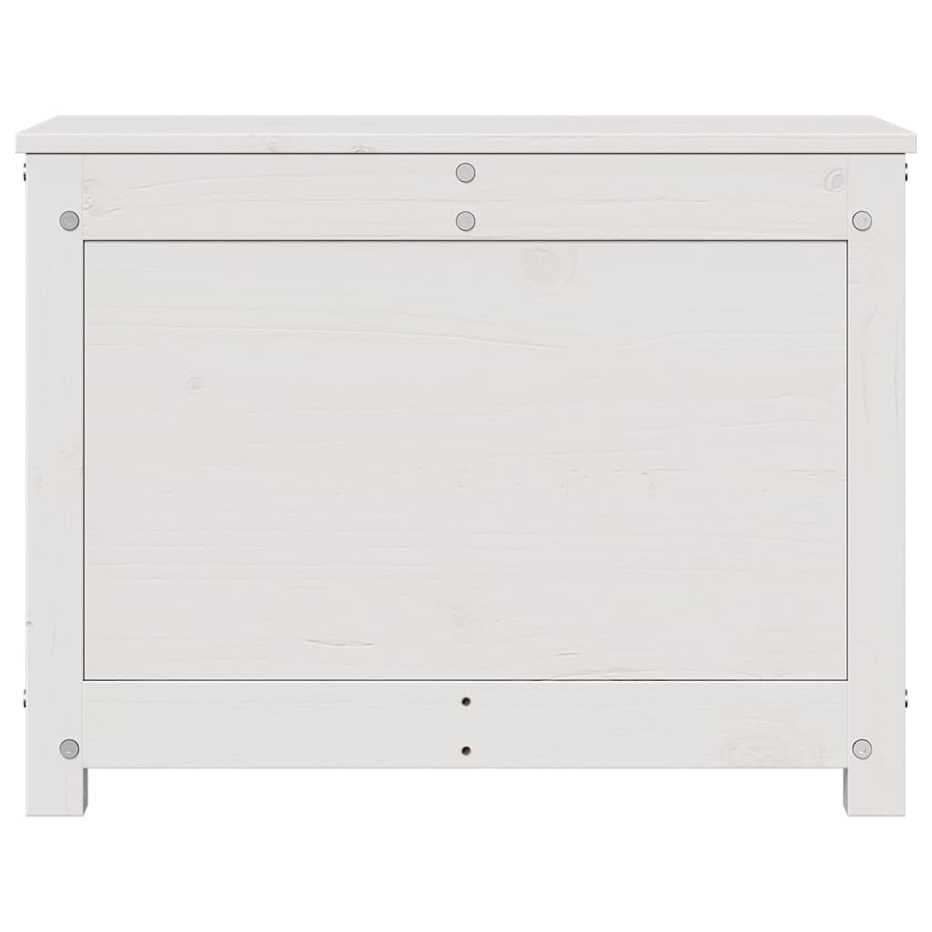 Putekasse Hvit 60X32X45,5 Cm Heltre Furu