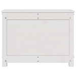 Putekasse Hvit 60X32X45,5 Cm Heltre Furu