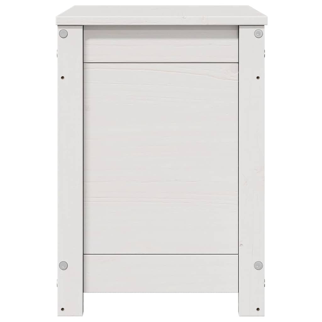 Putekasse Hvit 60X32X45,5 Cm Heltre Furu
