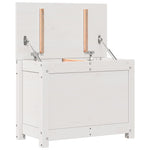 Putekasse Hvit 60X32X45,5 Cm Heltre Furu