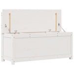Benk Hvit 110X41X76,5 Cm Heltre Furu