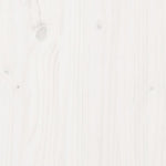 Benk Hvit 110X41X76,5 Cm Heltre Furu