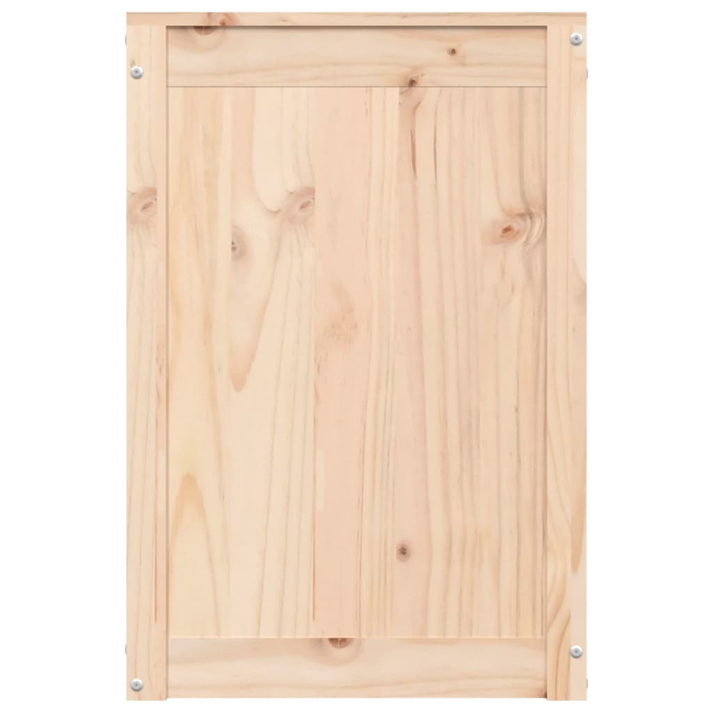 Skittentøyskurv 44X44X66 Cm Heltre Furu