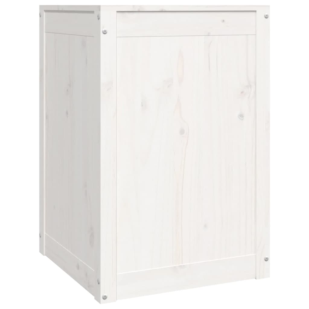Skittentøyskurv Hvit 44X44X66 Cm Heltre Furu