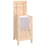 Skittentøyskurv 44X44X76 Cm Heltre Furu