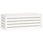 Putekasse Hvit 89X36,5X33 Cm Heltre Furu