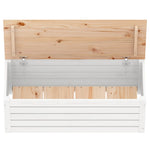 Putekasse Hvit 89X36,5X33 Cm Heltre Furu