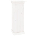 Blomsterstativ Hvit 40X40X90 Cm Heltre Furu