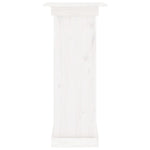 Blomsterstativ Hvit 40X40X90 Cm Heltre Furu