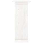 Blomsterstativ Hvit 40X40X90 Cm Heltre Furu