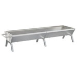 Grillbrett Sølv 158X42X31 Cm Rustfritt Stål