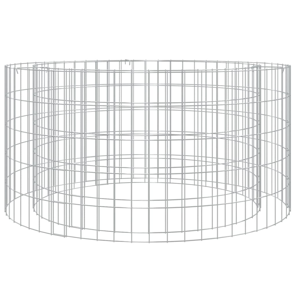 Gabion Bålstativ Ø 100 Cm Galvanisert Jern