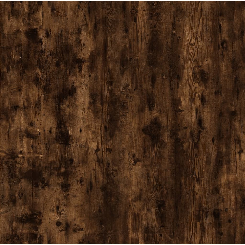 Vegghengte Tv-Benker 2 Stk Røkt Eik 40X34,5X40 Cm