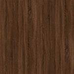 Vegghengte Tv-Benker 2 Stk Brun Eik 40X34,5X40 Cm