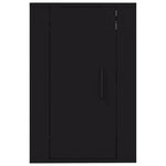 Vegghengte Tv-Benker 2 Stk Svart 40X34,5X60 Cm
