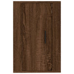 Vegghengte Tv-Benker 2 Stk Brun Eik 40X34,5X60 Cm