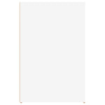 Skrivebord Hvit 100X49X75 Cm Konstruert Tre