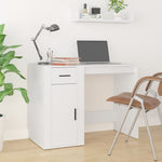 Skrivebord Hvit 100X49X75 Cm Konstruert Tre