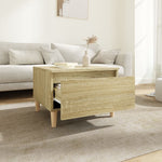 Sidebord Sonoma Eik 50X46X35 Cm Konstruert Tre