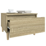 Sidebord Sonoma Eik 50X46X35 Cm Konstruert Tre