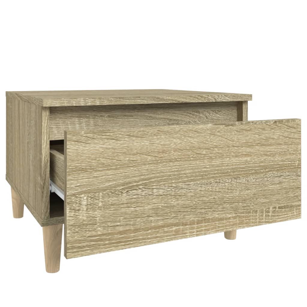 Sidebord Sonoma Eik 50X46X35 Cm Konstruert Tre