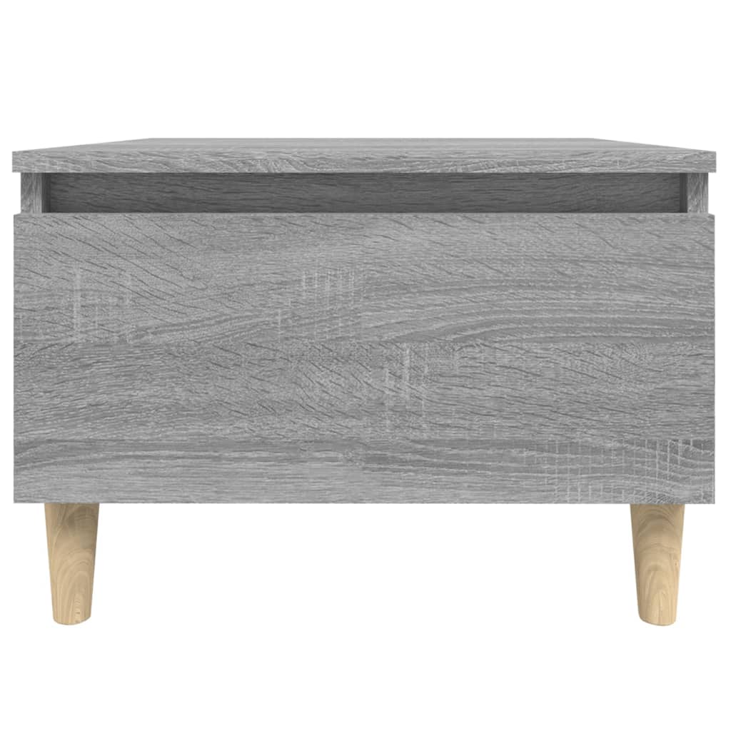 Sidebord Grå Sonoma 50X46X35 Cm Konstruert Tre