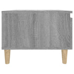 Sidebord Grå Sonoma 50X46X35 Cm Konstruert Tre