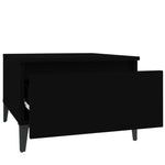 Sidebord Svart 50X46X35 Cm Konstruert Tre
