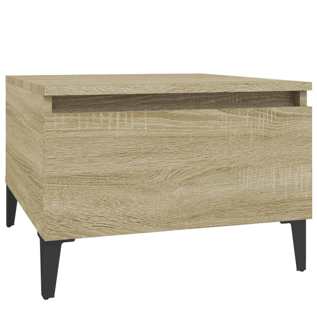 Sidebord Sonoma Eik 50X46X35 Cm Konstruert Tre