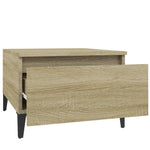 Sidebord Sonoma Eik 50X46X35 Cm Konstruert Tre