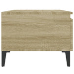 Sidebord Sonoma Eik 50X46X35 Cm Konstruert Tre