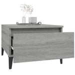 Sidebord Grå Sonoma 50X46X35 Cm Konstruert Tre