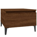 Sidebord Brun Eik 50X46X35 Cm Konstruert Tre