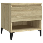 Sidebord Sonoma Eik 50X46X50 Cm Konstruert Tre