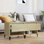 Sidebord 2 Stk Sonoma Eik 50X46X50 Cm Konstruert Tre