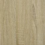 Sidebord 2 Stk Sonoma Eik 50X46X50 Cm Konstruert Tre