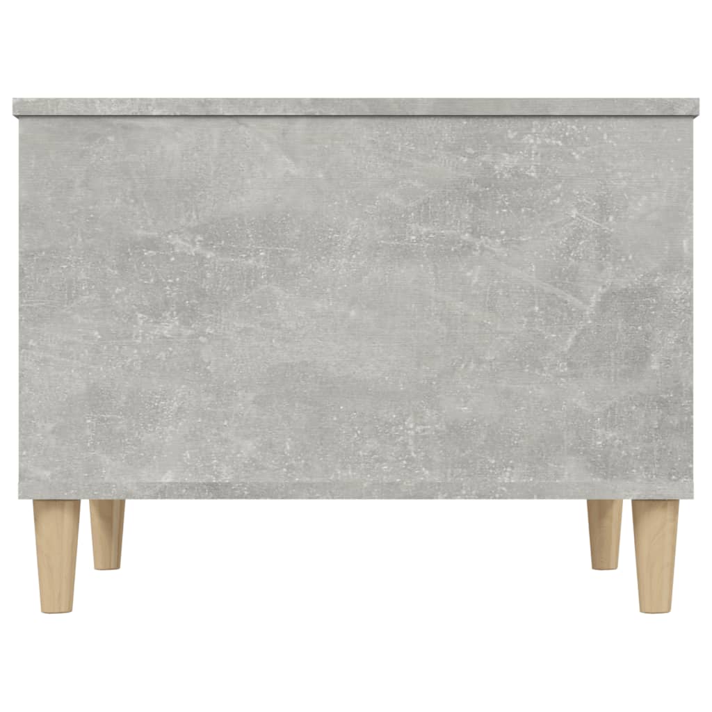 Salongbord Betonggrå 60X44,5X45 Cm Konstruert Tre
