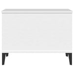 Salongbord Hvit 60X44,5X45 Cm Konstruert Tre