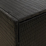 Putekasse Svart 100X55,5X80 Cm Polyrotting
