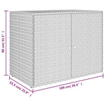 Putekasse Svart 100X55,5X80 Cm Polyrotting