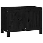Putekasse Svart 76X42,5X54 Cm Heltre Furu