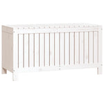 Putekasse Hvit 115X49X60 Cm Heltre Furu