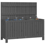 Putekasse Grå 115X49X60 Cm Heltre Furu