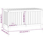 Putekasse 121X55X64 Cm Heltre Furu