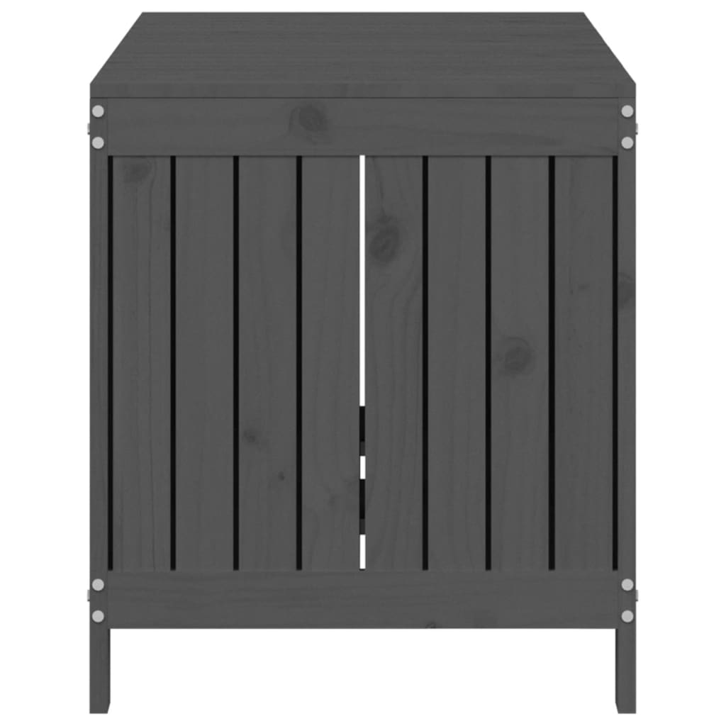 Putekasse Grå 121X55X64 Cm Heltre Furu