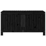 Putekasse Svart 121X55X64 Cm Heltre Furu