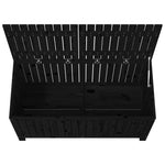 Putekasse Svart 121X55X64 Cm Heltre Furu