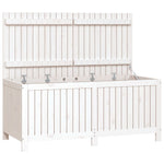 Putekasse Hvit 147X68X64 Cm Heltre Furu