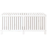 Putekasse Hvit 147X68X64 Cm Heltre Furu